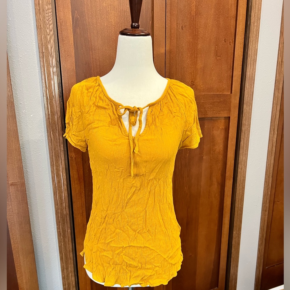 Cute golden blouse